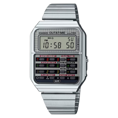 Reloj Análogo Casio x Back to The Future Edición Limitada