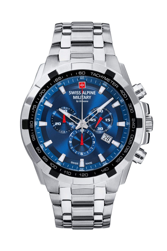 Reloj Análogo Star Fighter Casual Plateado de Unisex