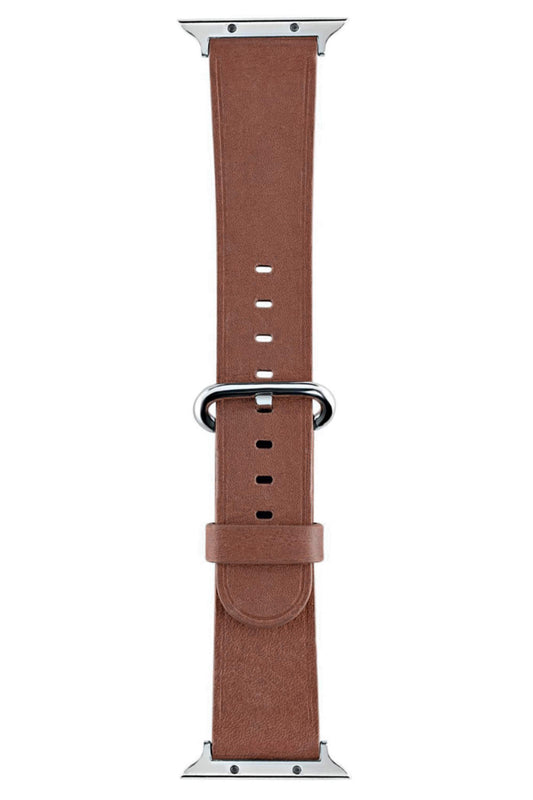 Pulso para Apple Watch de Cuero Chocolate de Hombre