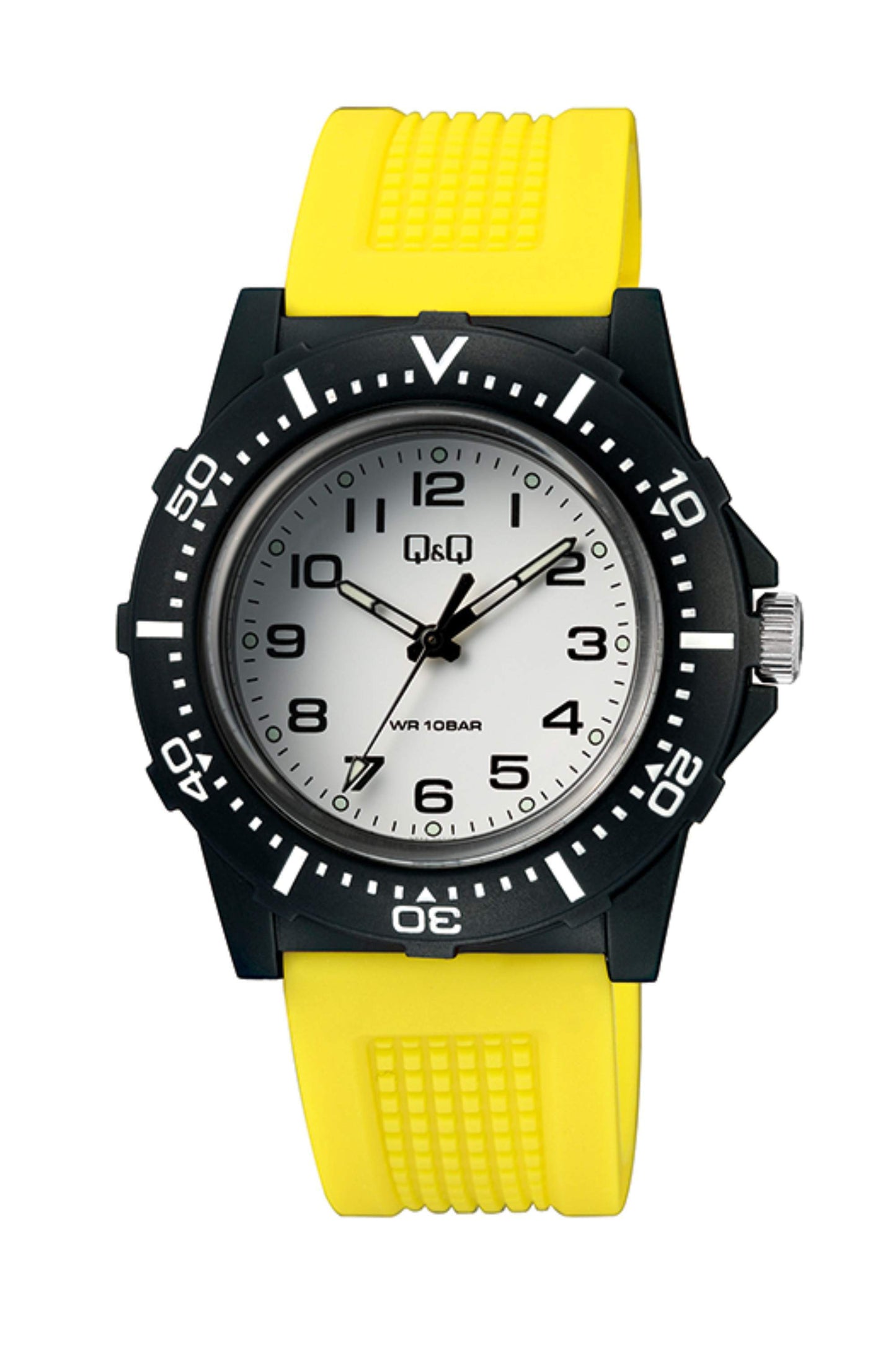 Reloj Análogo Deportivo Negro de Hombre