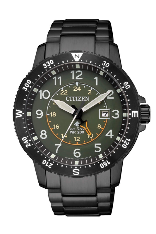 Reloj Análogo Eco Drive Promaster Land Metal Sport de Hombre