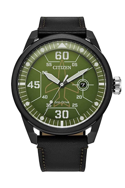 Reloj Análogo Eco Drive Avion Casual de Hombre