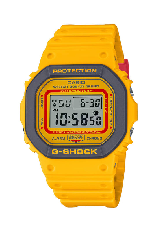 Reloj Digital The Origin Casual Amarillo de Hombre