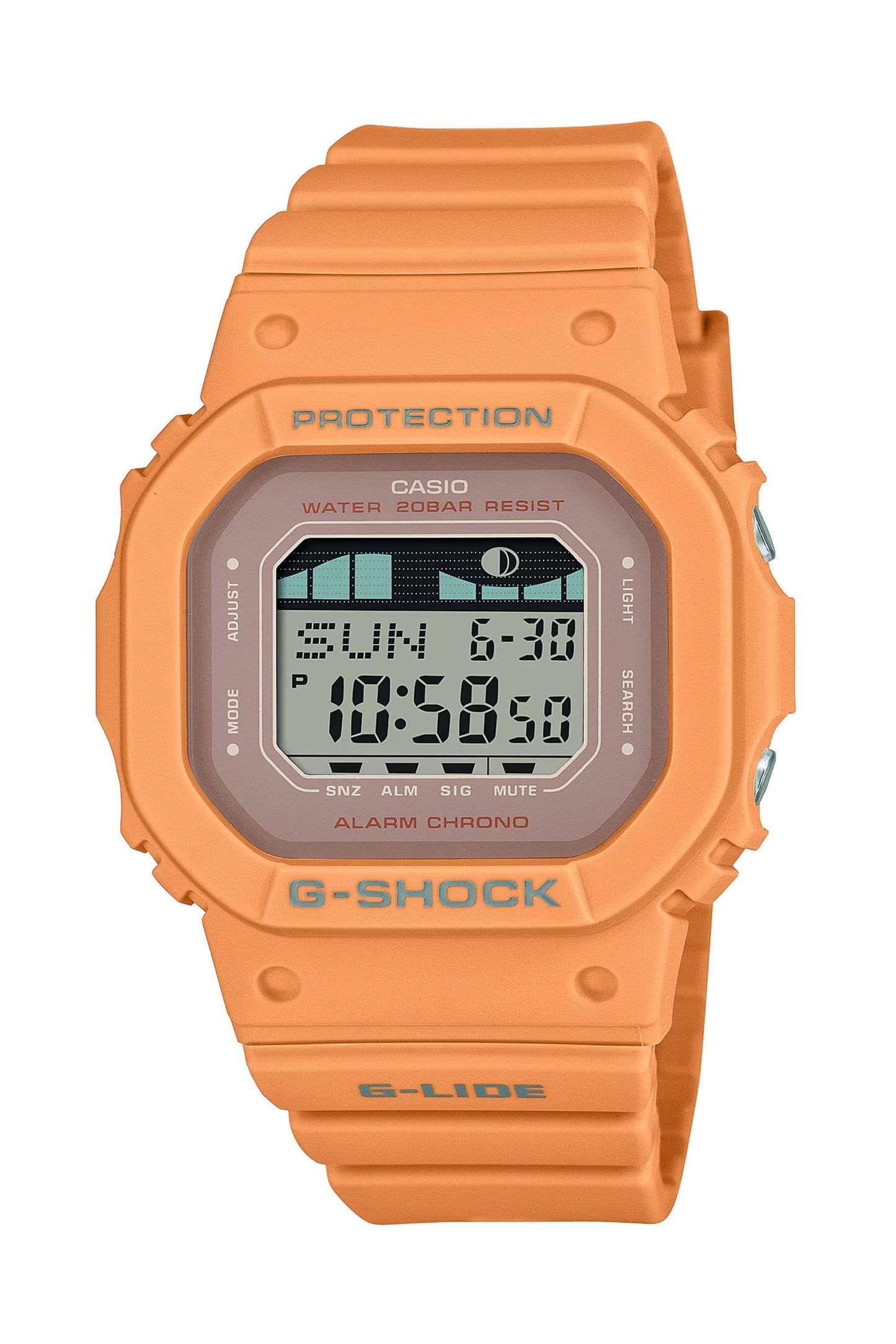 Reloj Digital G-Lide Juvenil Naranja de Mujer