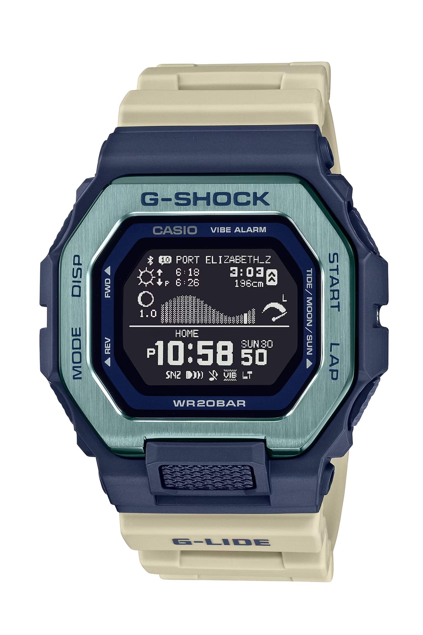 Reloj Digital G-Lide Sport Azul de Hombre