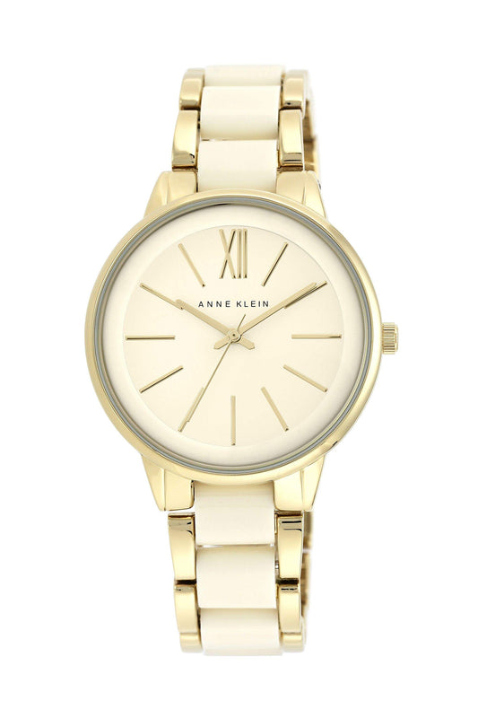 Reloj Análogo Roman  Luxury Dorado de Mujer