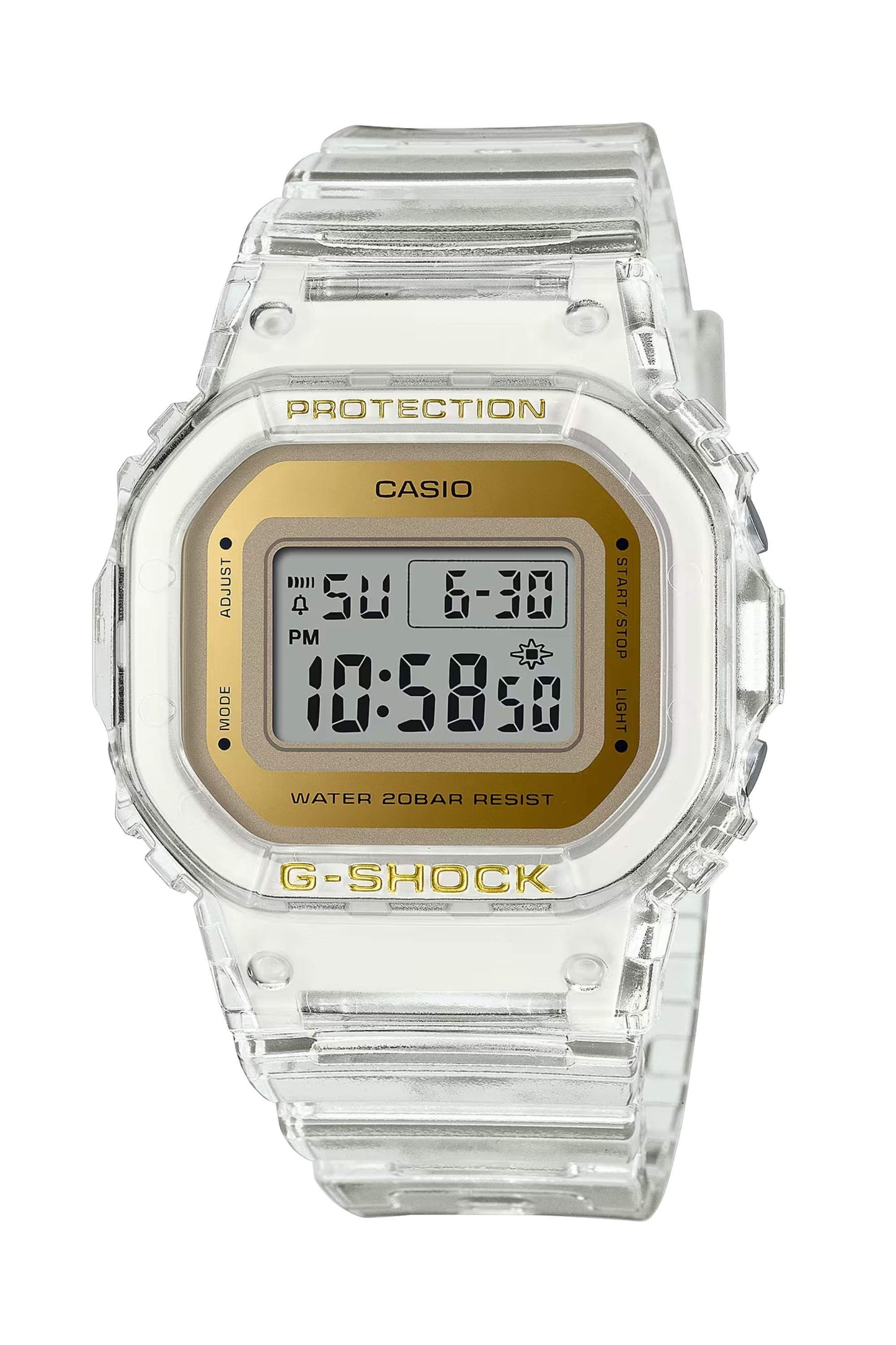 Reloj Digital The Origin Sport Dorado de Mujer