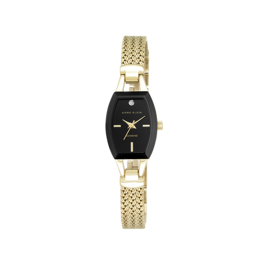 Reloj Análogo Luxury Negro de Mujer