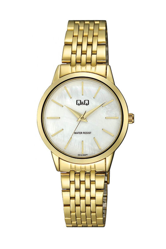 Reloj Análogo Casual Dorado de Mujer