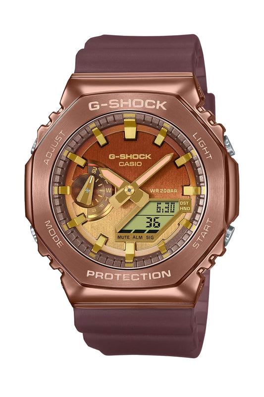 Reloj Análogo-Digital Octagon Bemetal Off-Road Vintage Rojo de Hombre