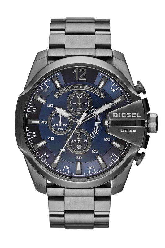 Reloj Análogo Mega Chief Casual Plateado de Hombre