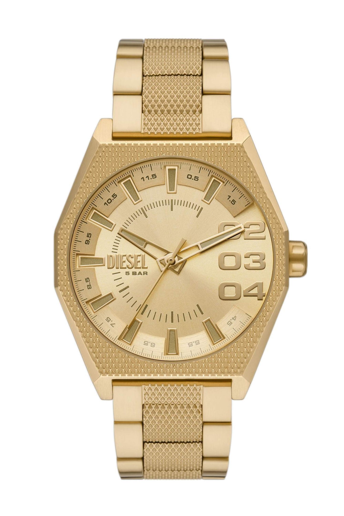 Reloj Análogo D.V.A. Casual Dorado de Hombre