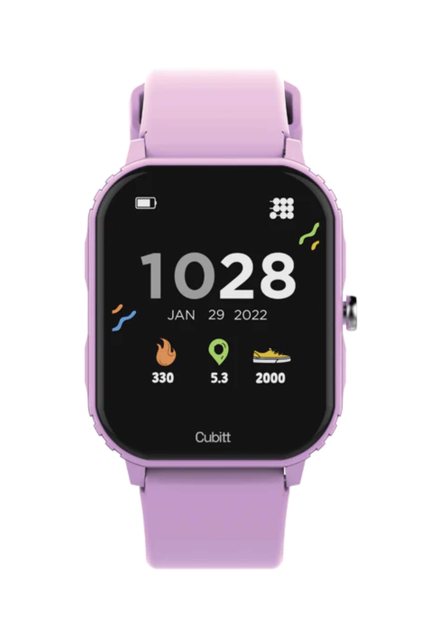 Reloj Digital Smartwatch Teens Dusty Lila Juvenil de Mujer