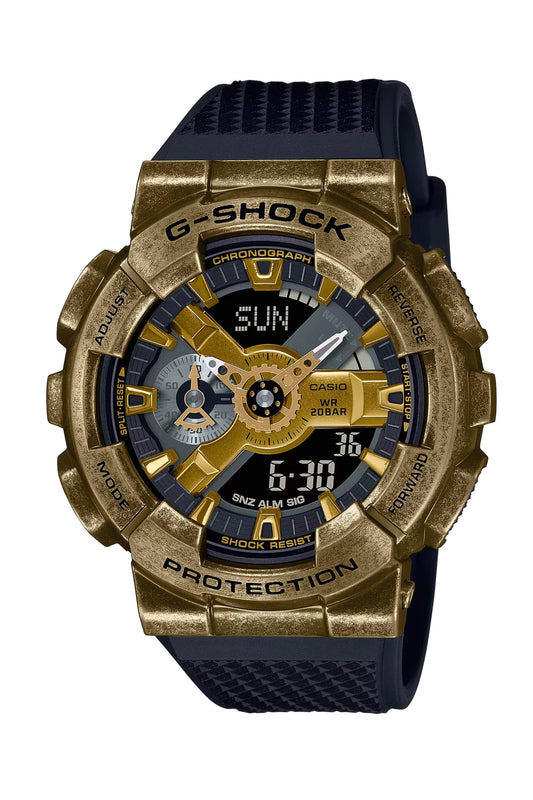 Reloj Análogo-Digital Bemetal Vintage Style Aged Casual Dorado de Hombre