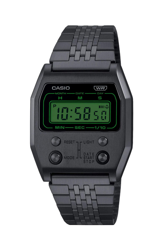 Reloj Digital Premium Vintage Negro de Hombre