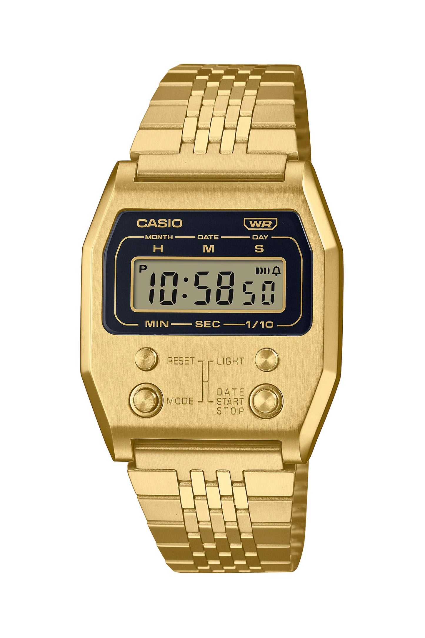 Reloj Digital Premium Vintage Dorado de Hombre