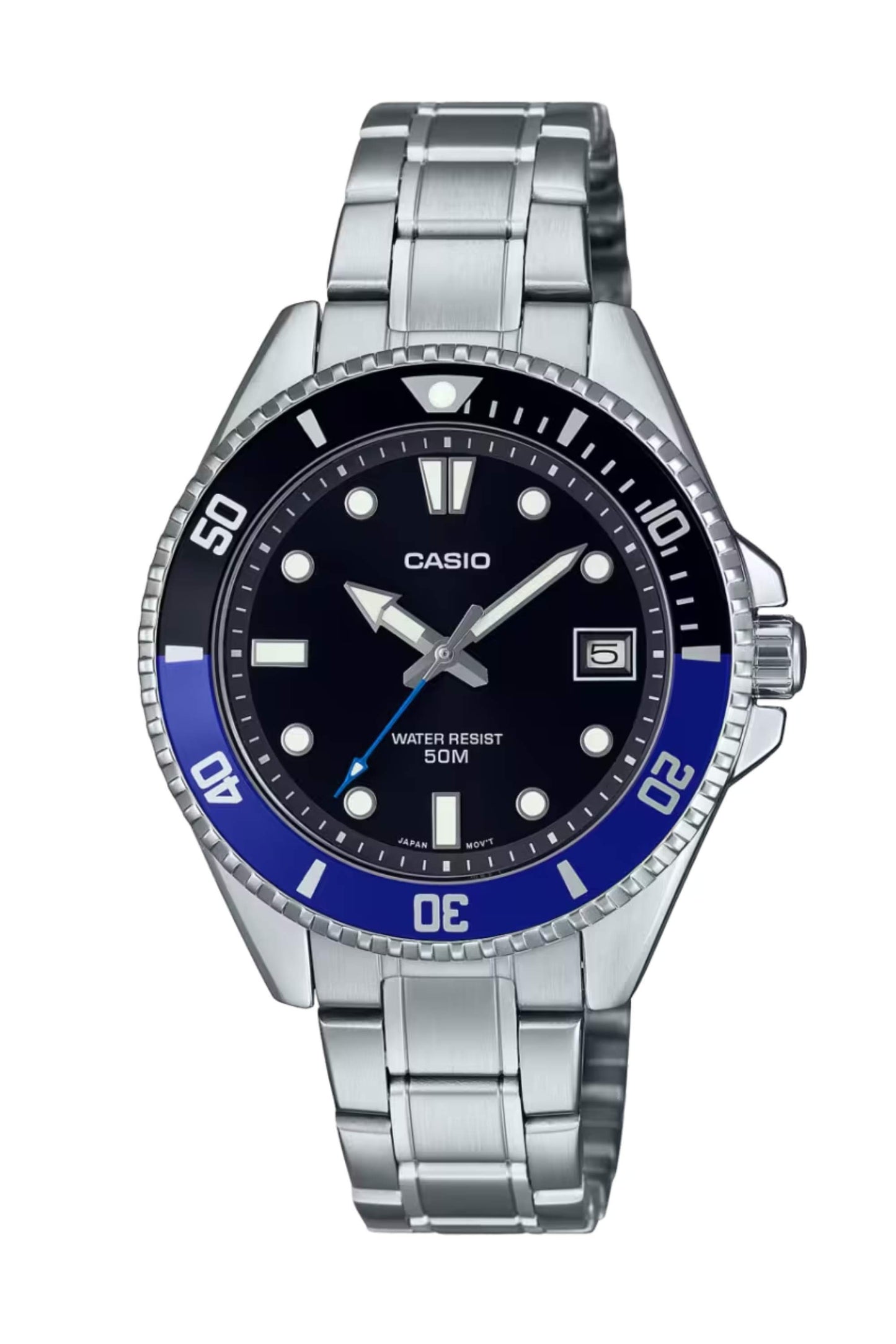 Reloj Análogo Sport Plateado de Mujer