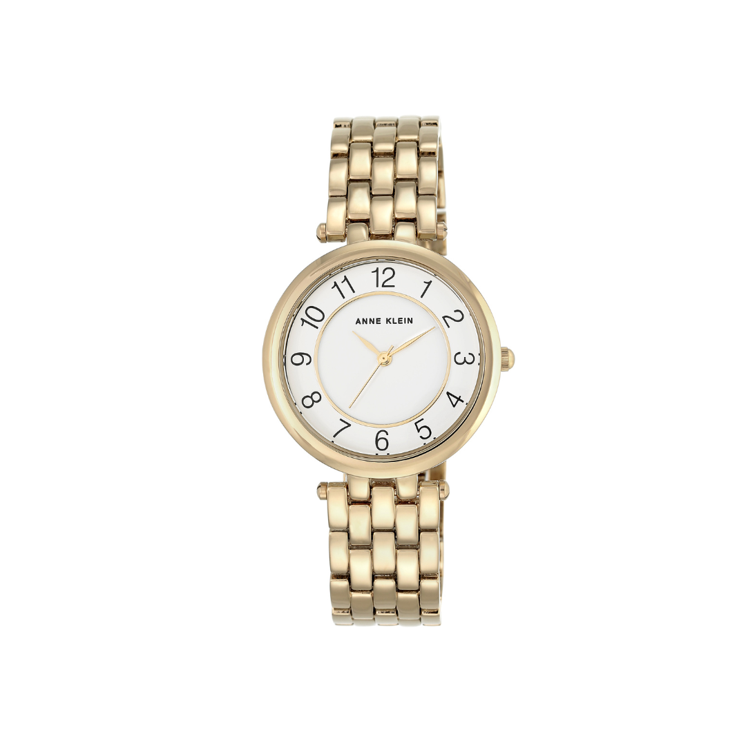 Reloj Análogo Luxury Dorado de Mujer