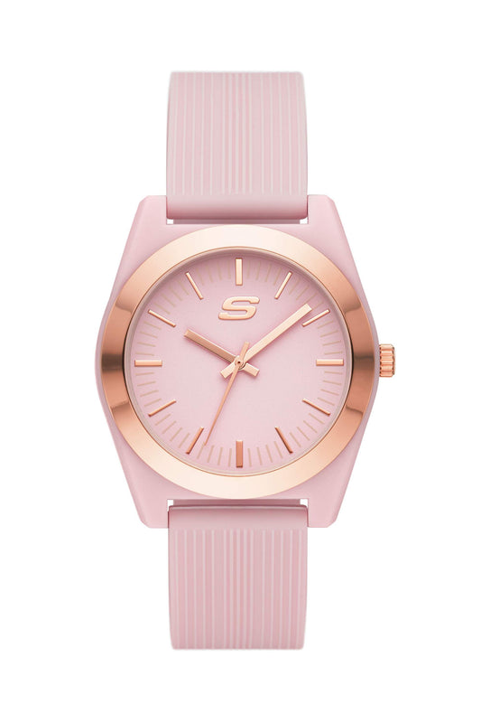 Reloj Análogo Ocean Gate Juvenil Rosado de Mujer