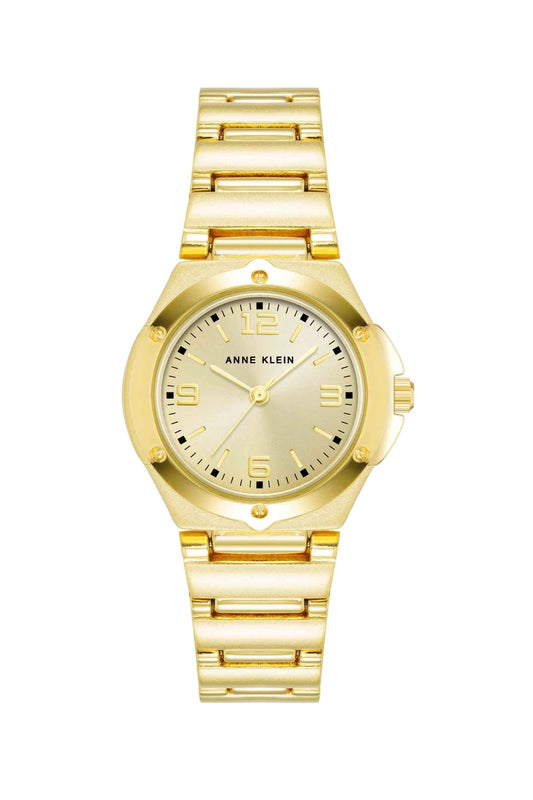 Reloj Análogo Everyday Dress  Ejecutivo Dorado de Mujer