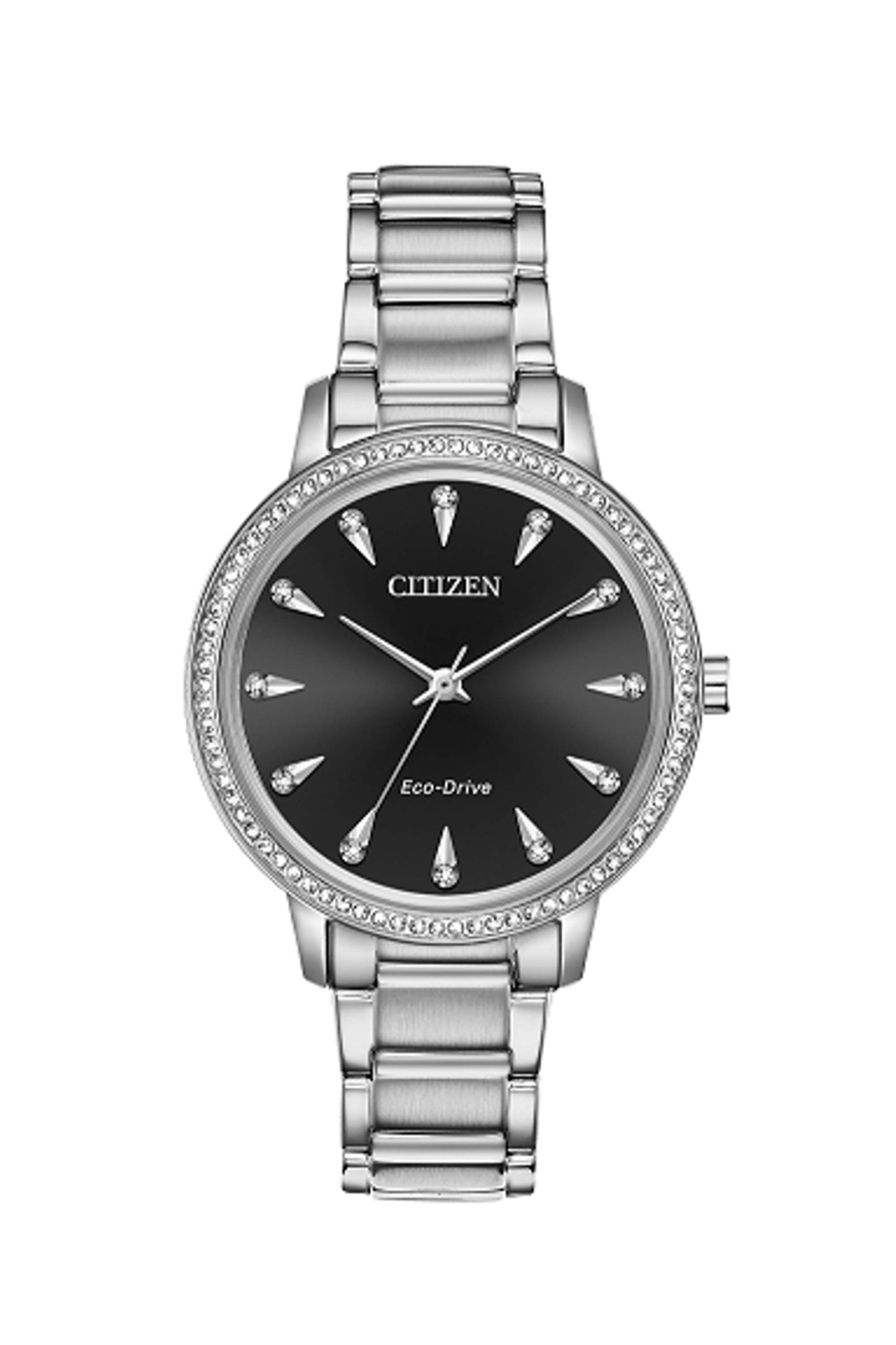 Reloj Análogo Eco Drive Silhouette Crystal Casual de Mujer