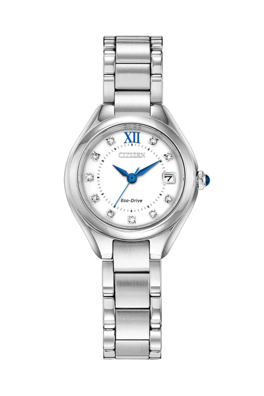 Reloj Análogo Eco Drive Silhouette Crystal Casual de Mujer