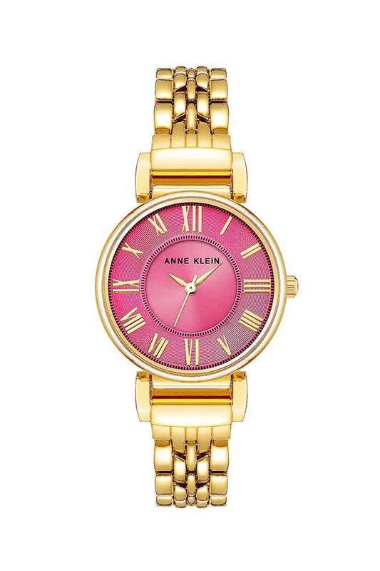 Reloj Análogo   Juvenil Dorado de Mujer