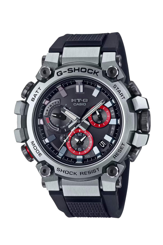 Reloj Análogo MT-G Dual Core Guard Luxury Plateado de Hombre