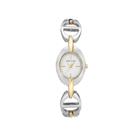 Reloj Análogo Luxury Plateado de Mujer