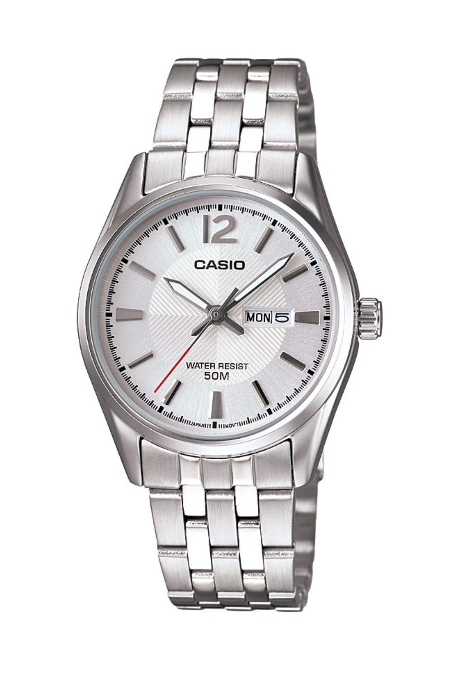 Reloj Análogo Fashion Casual Plateado de Mujer