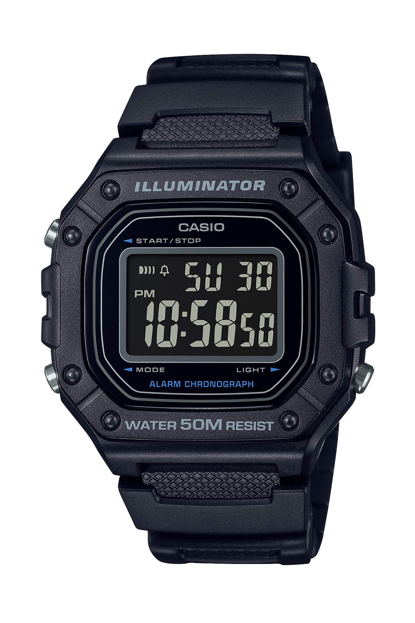Reloj Digital Illuminator Sport Negro de Hombre