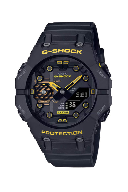 Reloj Análogo-Digital Bisel Integrado Carbon Core Serie Caution Juvenil Negro de Hombre