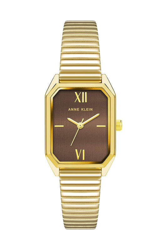 Reloj Análogo Iconic Octagonal  Ejecutivo Dorado de Mujer