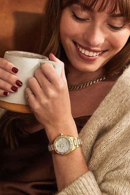 Reloj Análogo Eco Drive Luxury de Mujer