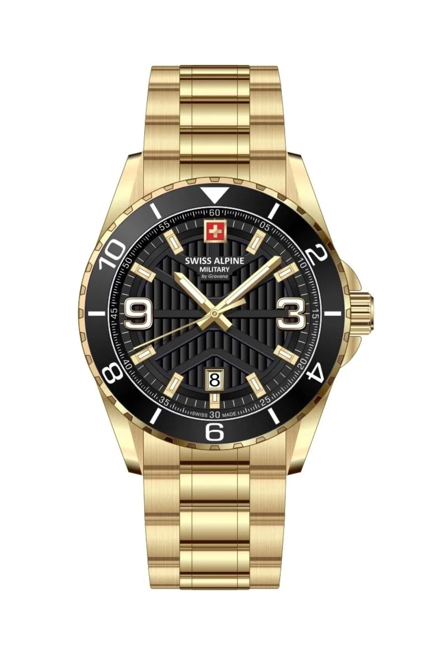 Reloj Análogo Sentinel Casual Dorado de Unisex