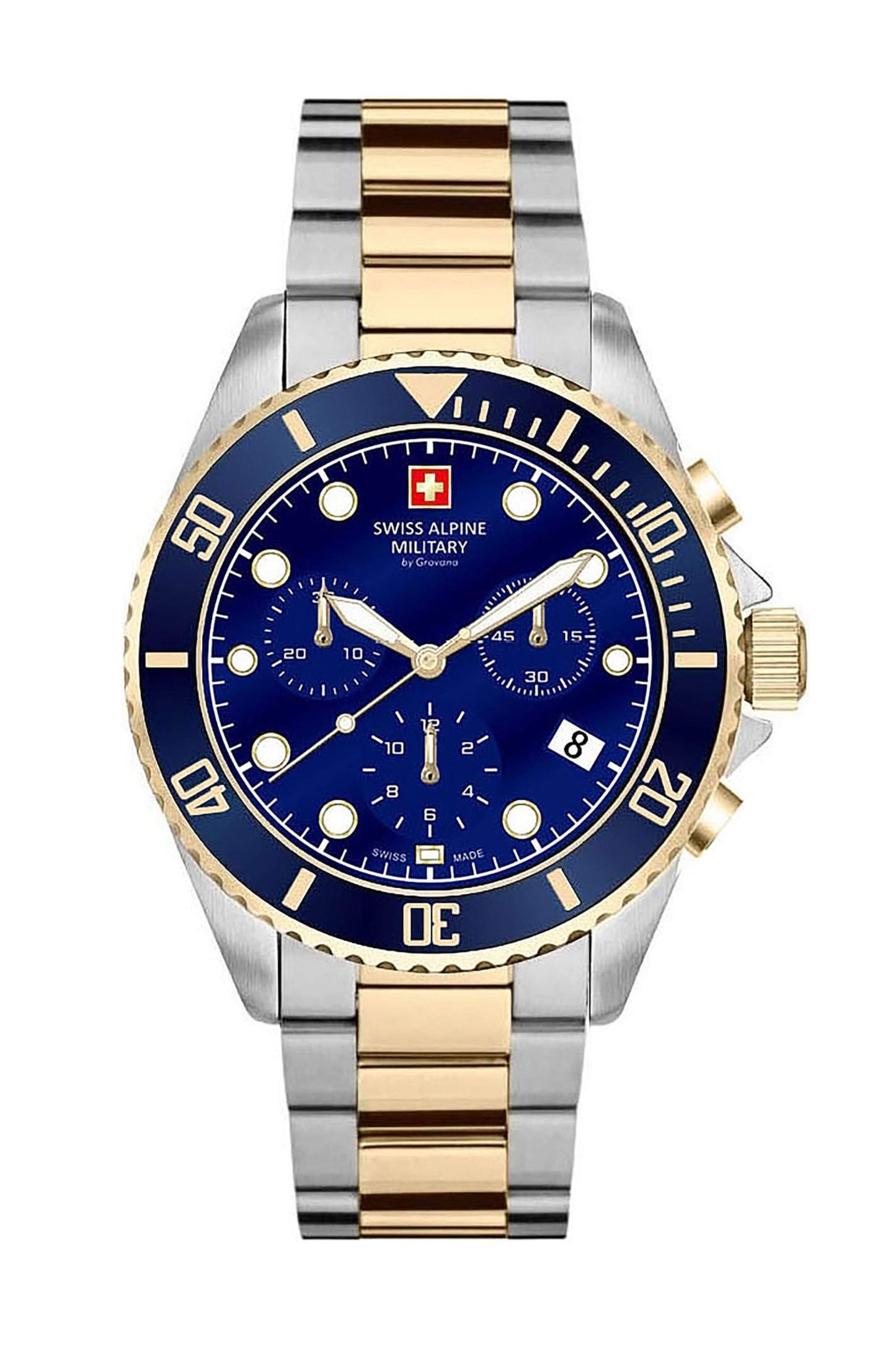 Reloj Análogo Master Diver Chrono Ejecutivo Plateado de Unisex