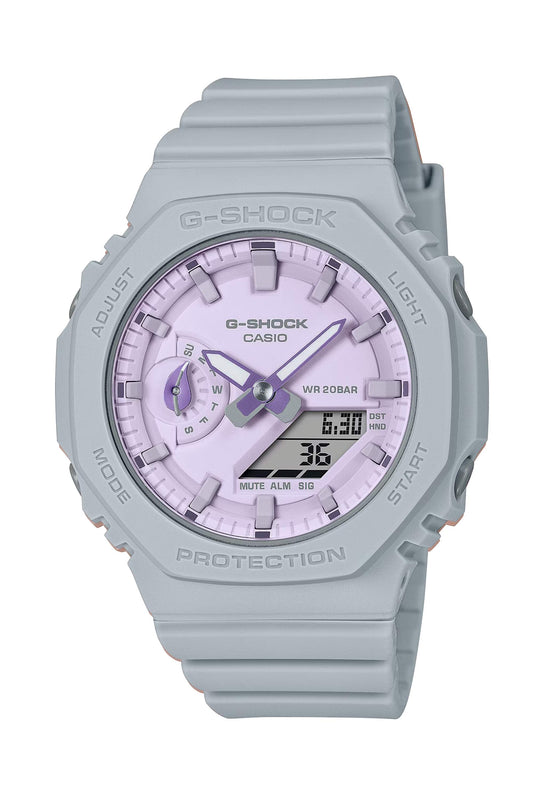 Reloj Análogo-Digital Octagon Carbon Core Serie Nature's Colors Juvenil Morado de Mujer