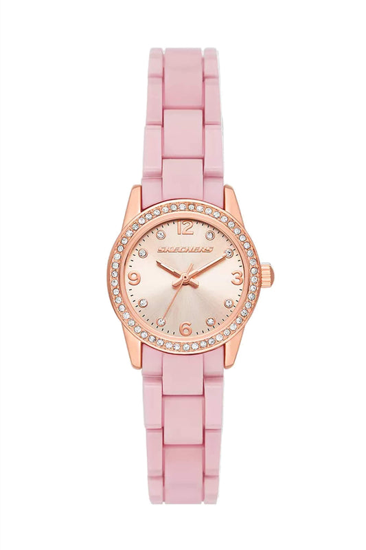 Reloj Análogo Palisades Casual Rosado de Mujer