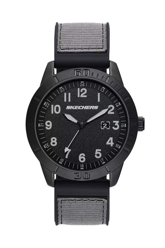 Reloj Análogo Burlingname Casual Negro de Hombre