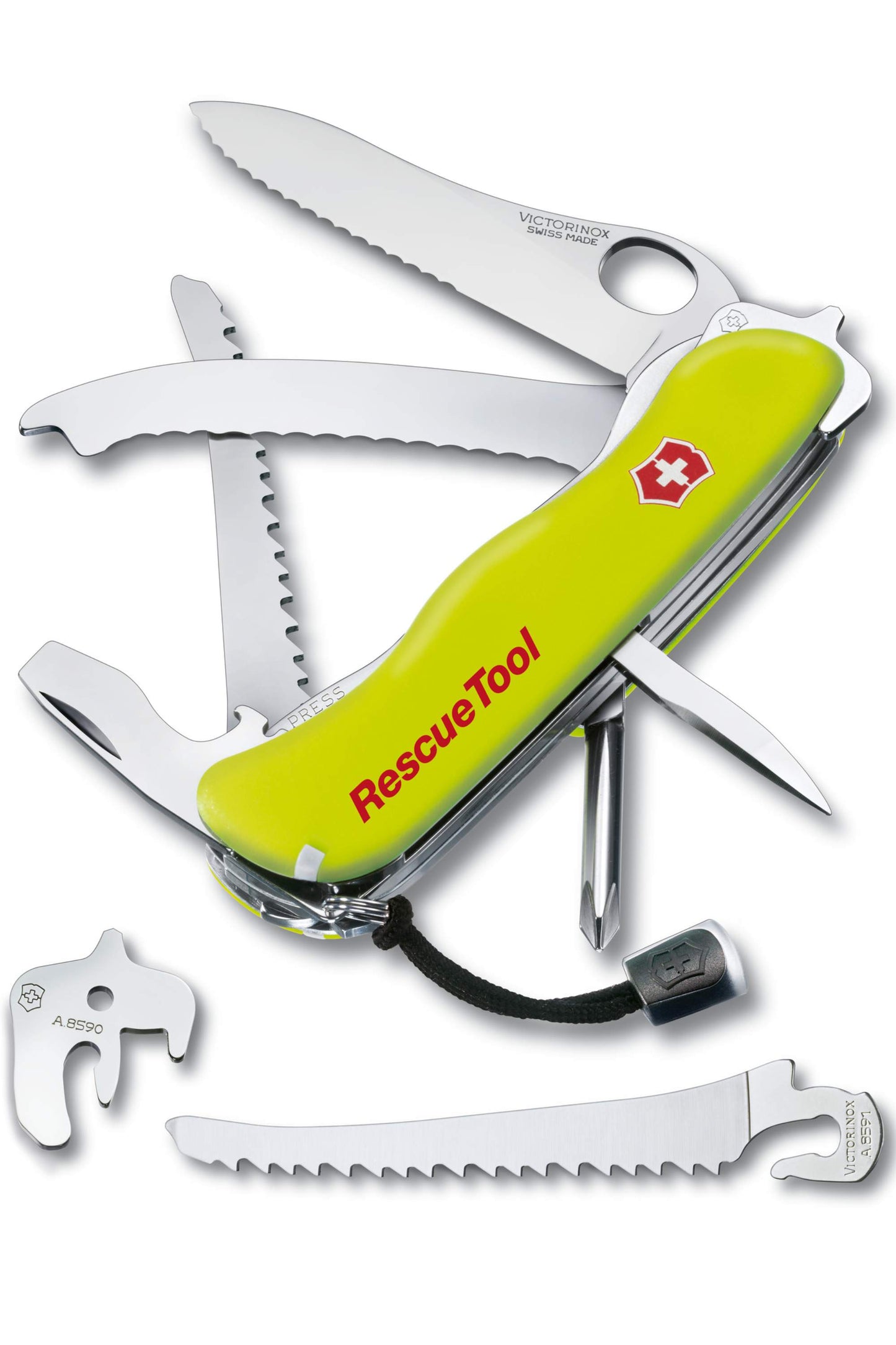 Navaja Swiss Army Rescue Tool Amarilla