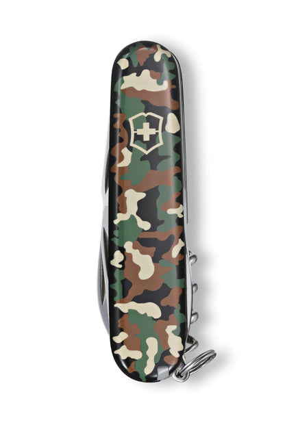 Navaja Swiss Army Spartan Verde Camuflaje