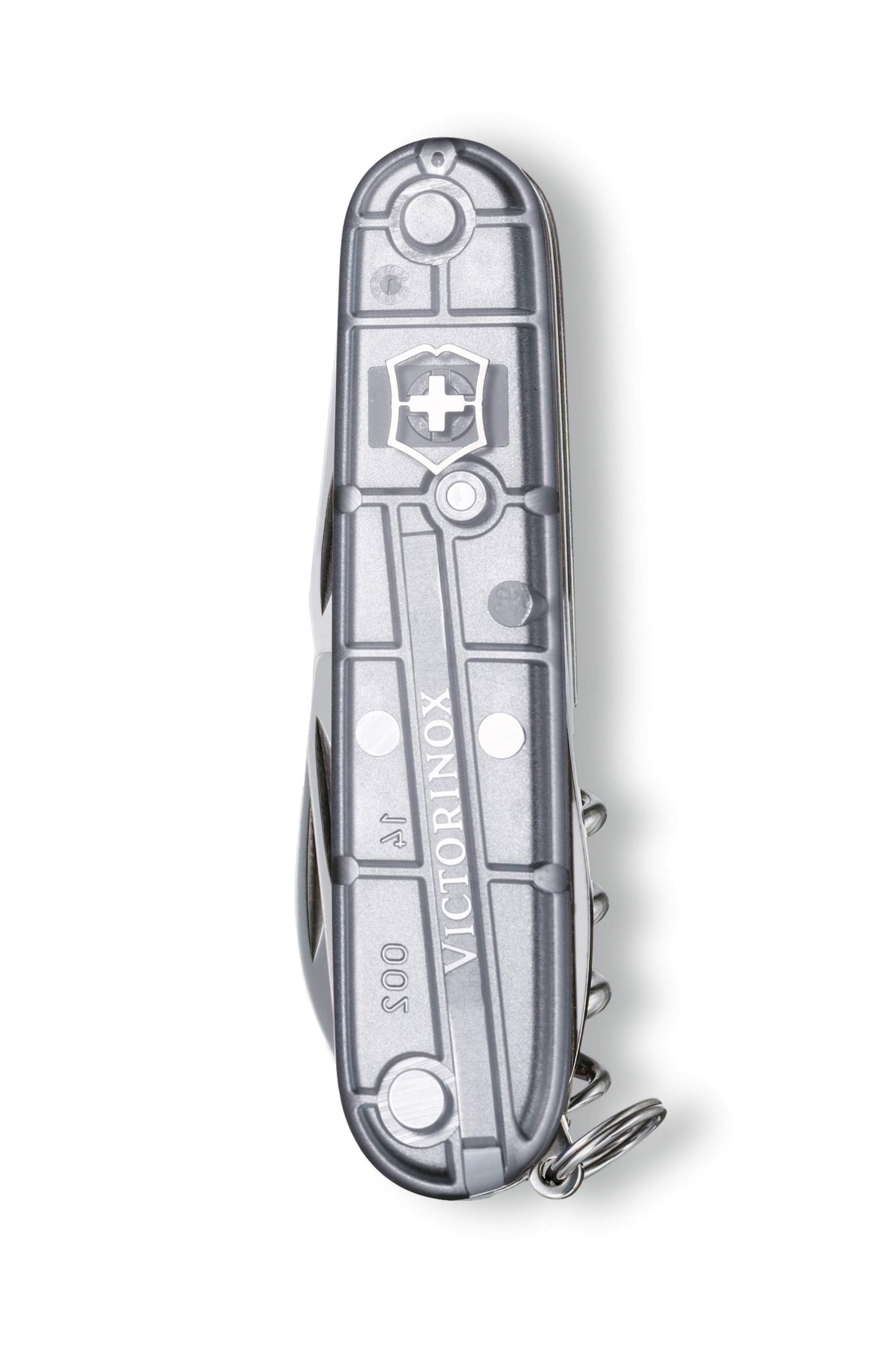 Navaja Swiss Army Spartan Plateada