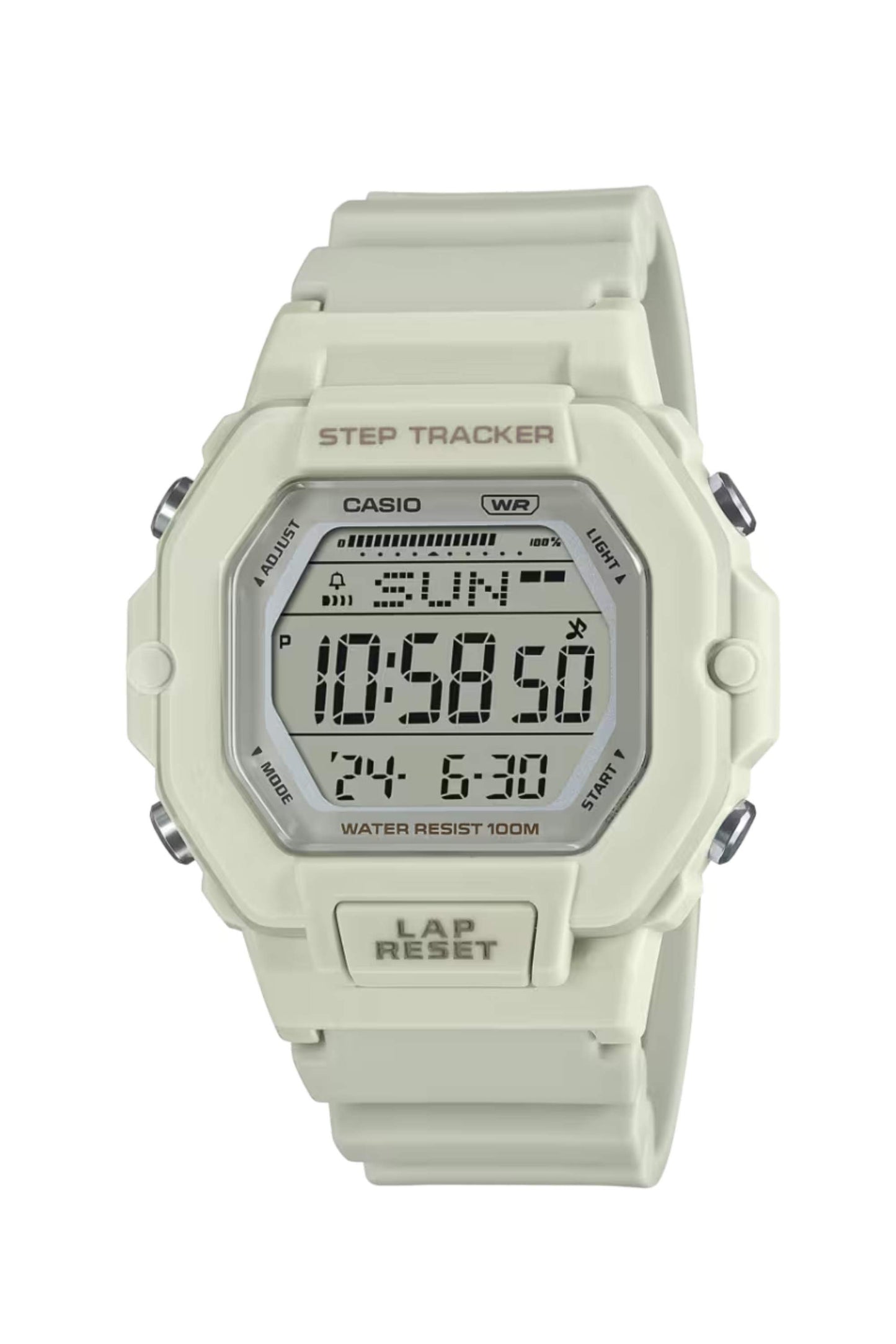 Reloj Digital Sport Blanco de Mujer