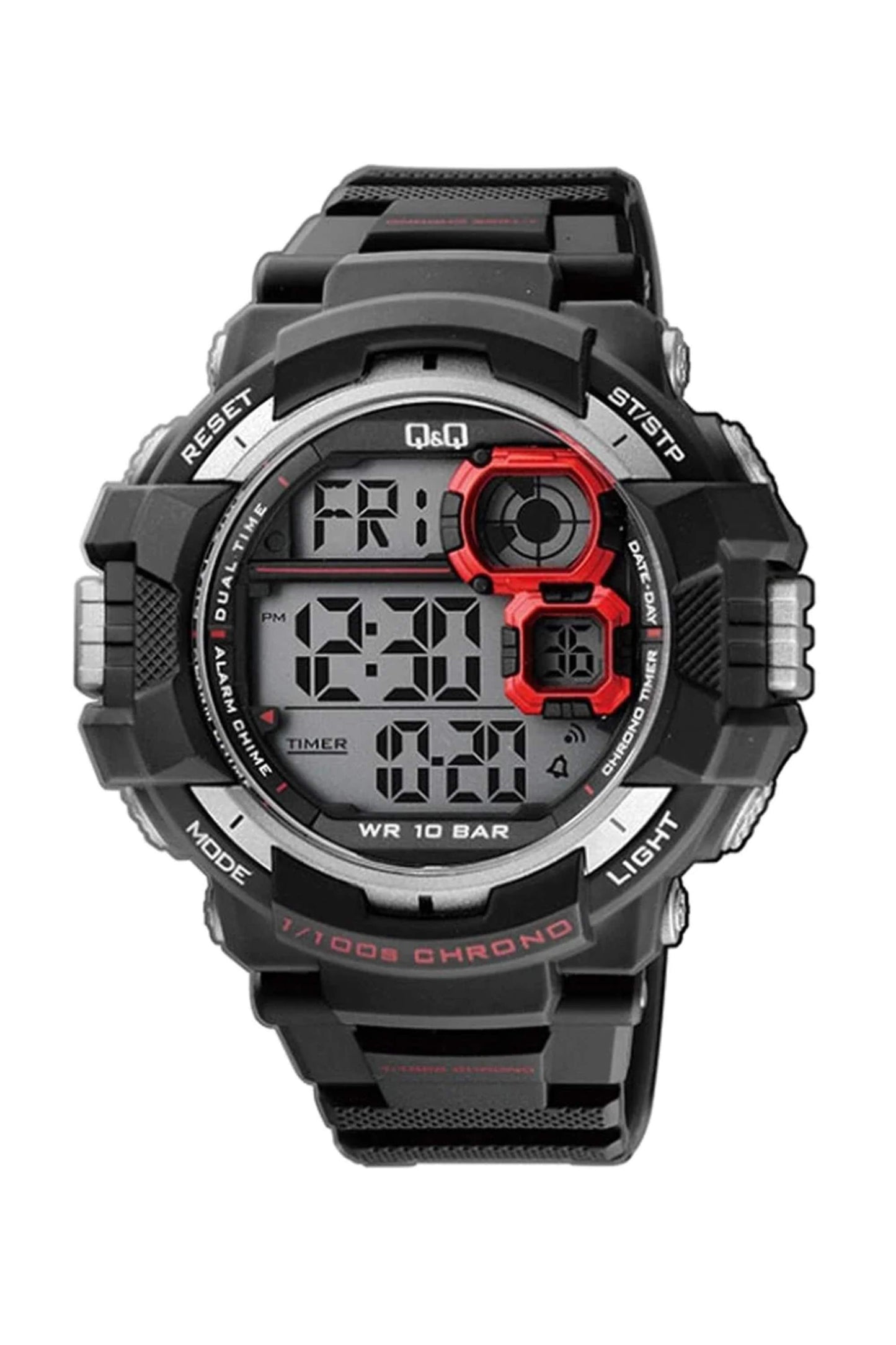 Reloj Digital Casual Negro de Hombre