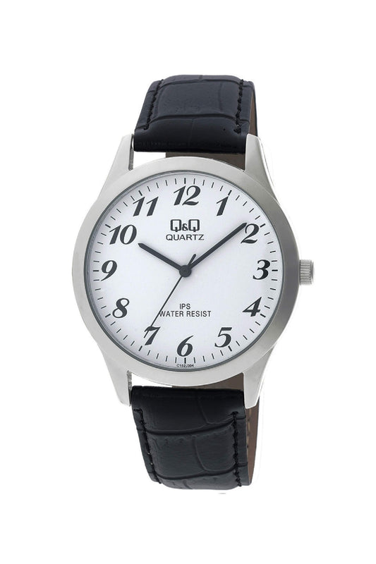 Reloj Análogo Casual Plateado de Hombre