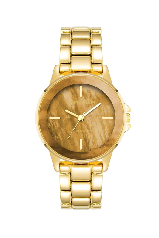 Reloj Análogo   Ejecutivo Dorado de Mujer