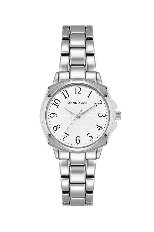 Reloj Análogo   Casual Plateado de Mujer