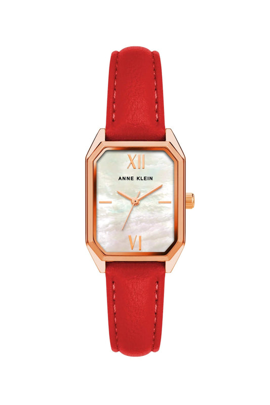 Reloj Análogo Rectangular  Luxury Rosado de Mujer