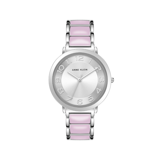 Reloj Análogo Luxury Plateado de Mujer