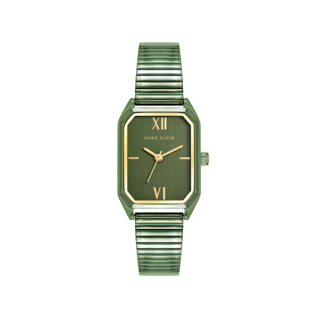 Reloj Análogo Luxury Verde de Mujer